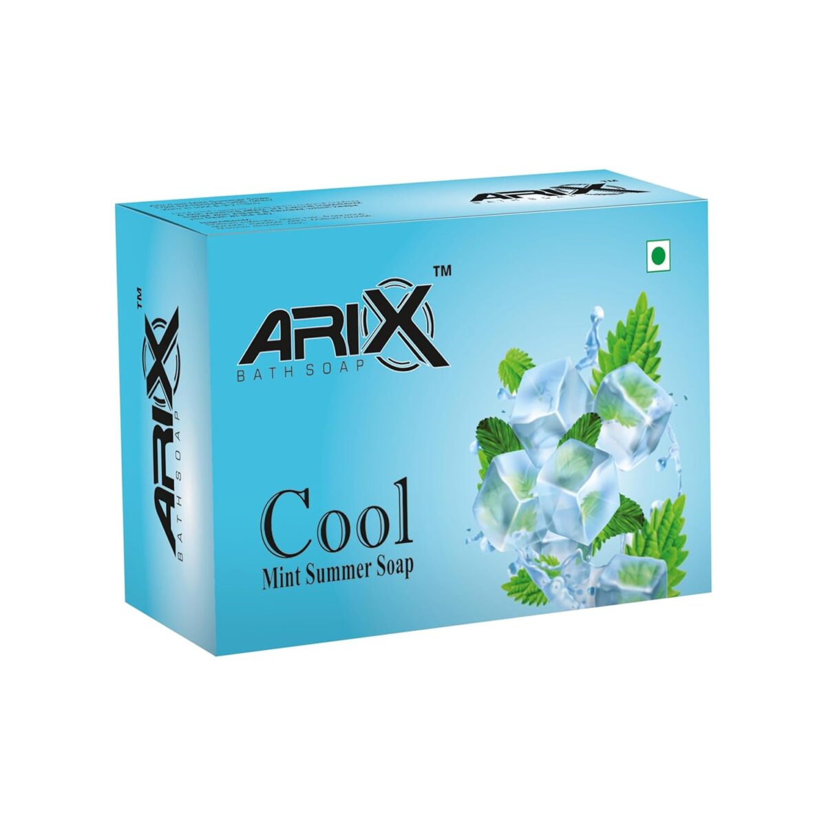 Cool mint soap