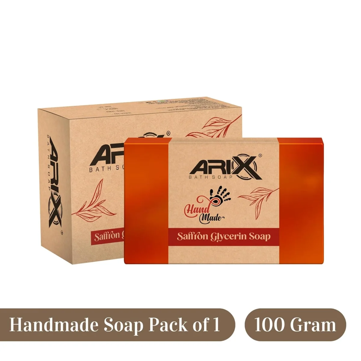 Handmade Saffron Glycerin Soap