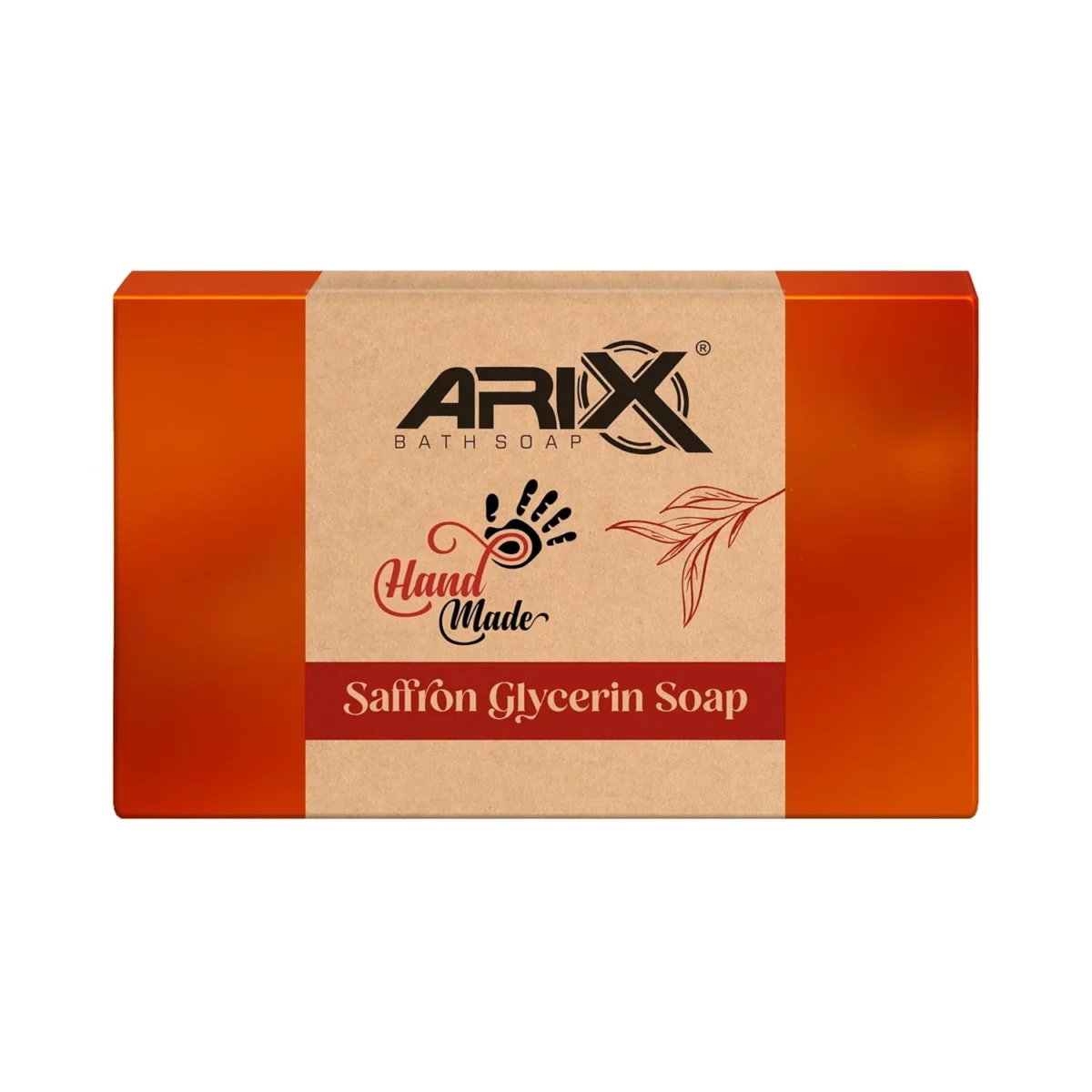 Handmade Saffron Glycerin Soap